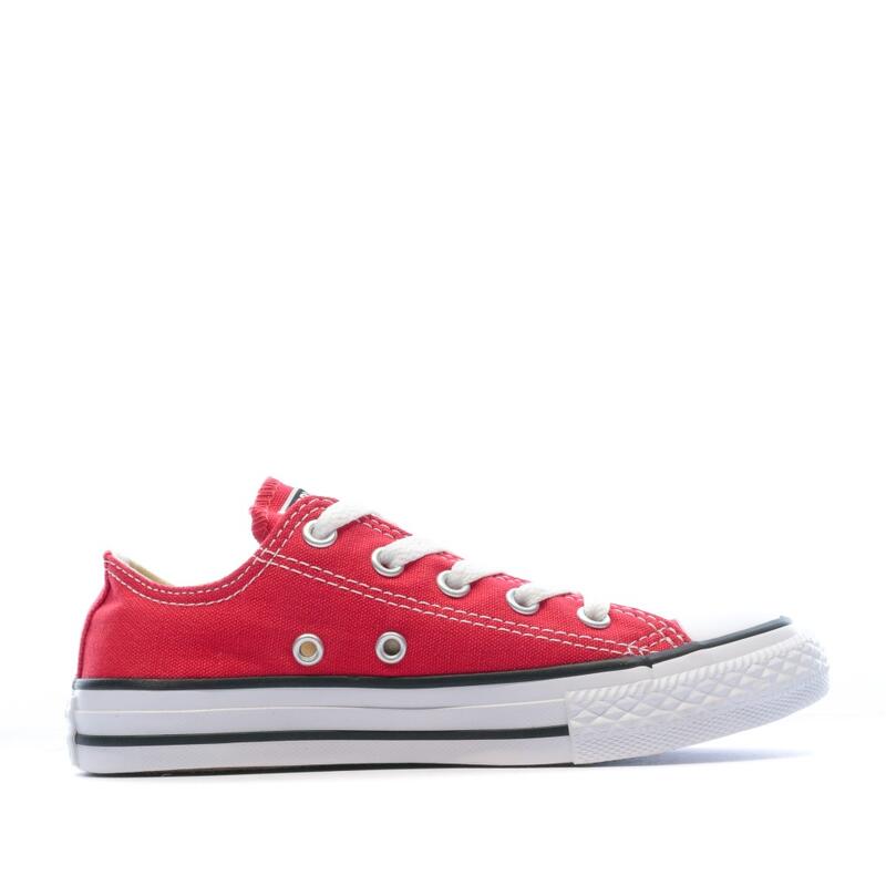 Zapatillas Casual Para Niños Converse Chuck Taylor All Star Rojo Transpirables