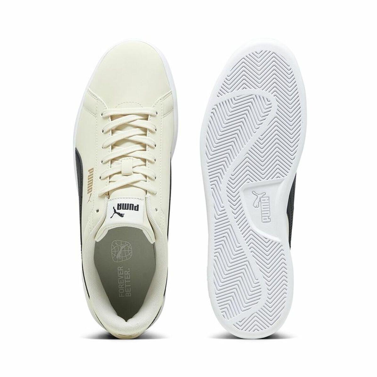 Casual Herensneakers Puma  Smash 3.0 Buck Crème 3/5