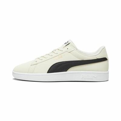 Casual herensneakers puma smash 3.0 buck crème