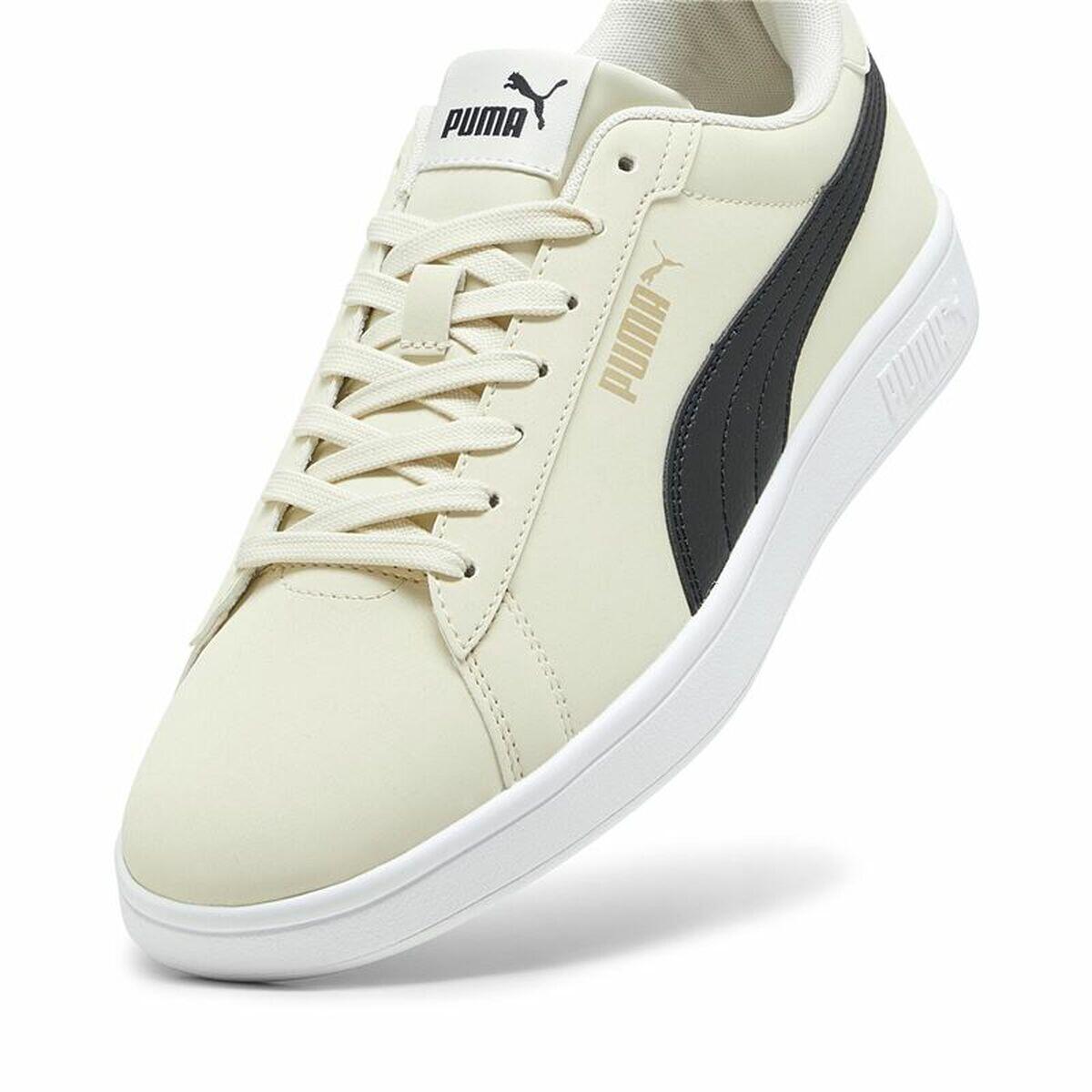 Casual Herensneakers Puma  Smash 3.0 Buck Crème 4/5