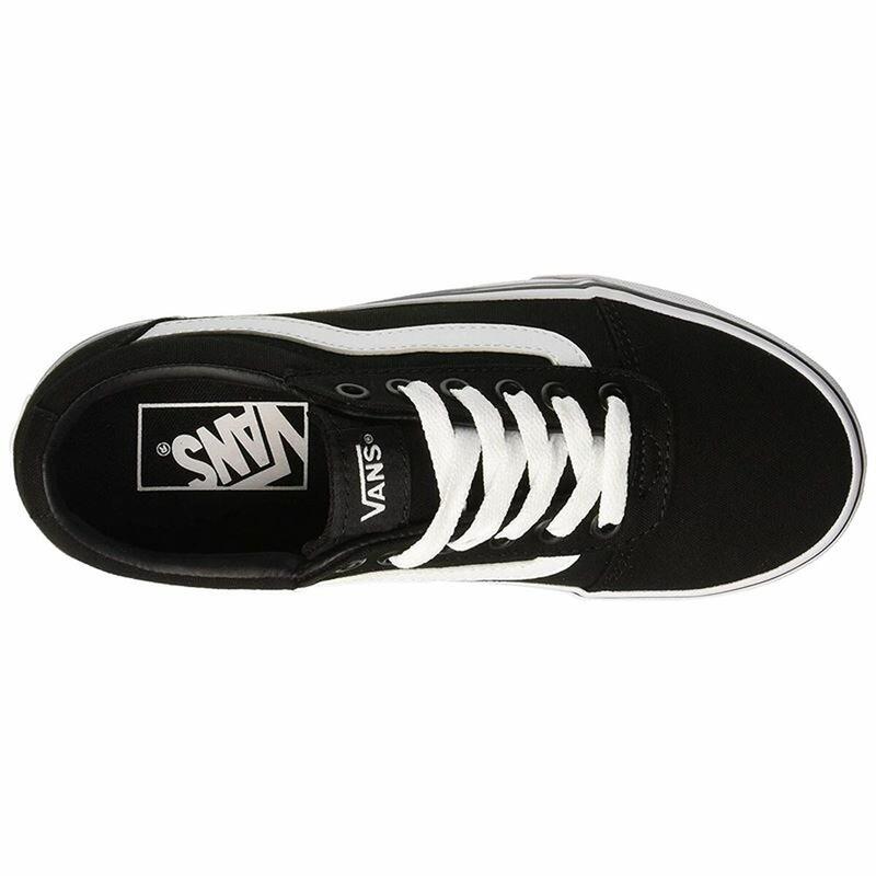 Casual Herensneakers Vans Ward Zwart