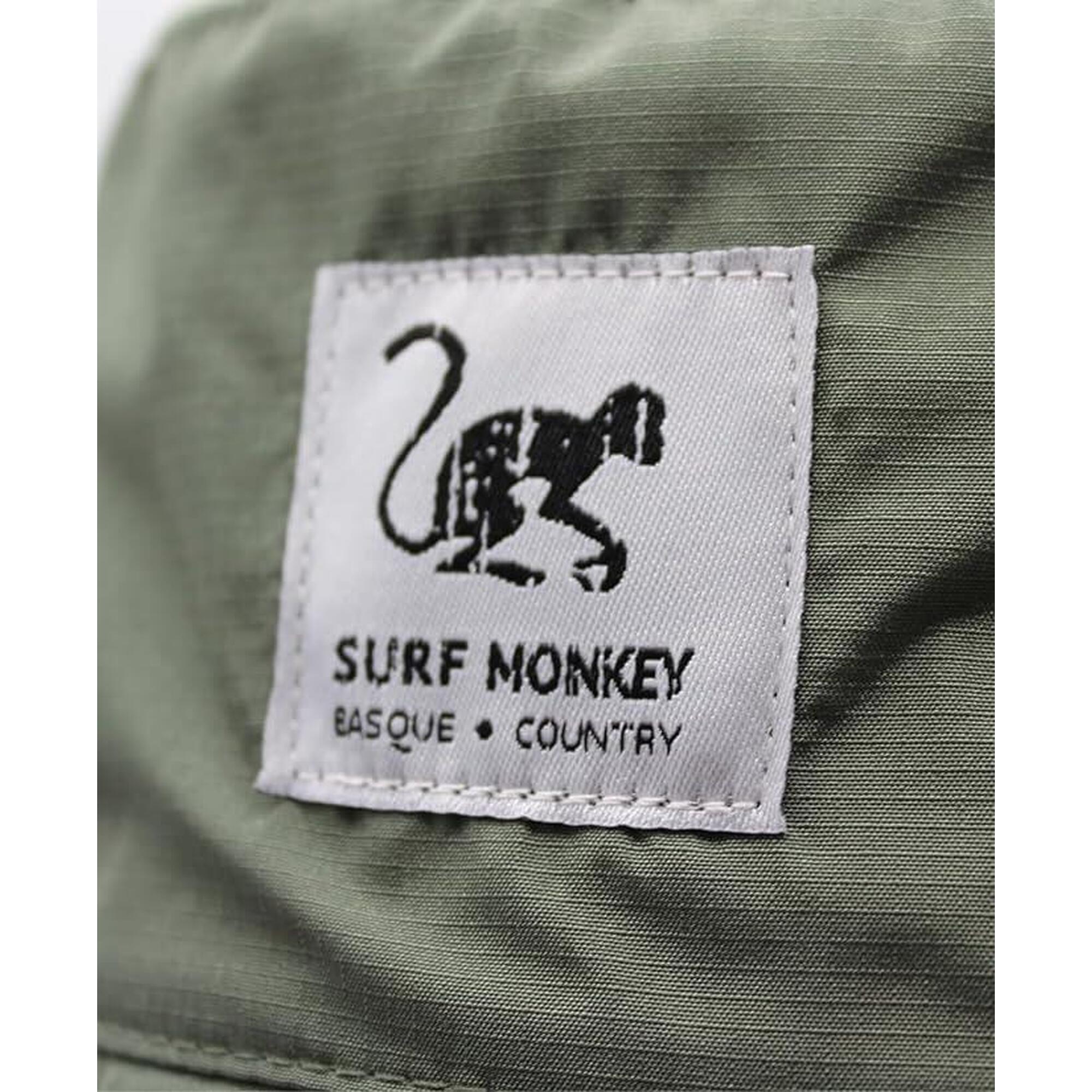Bonnet - Recyclé-Imperméable-Réversible / Adulte / Taille Unique (Vert/Beige)