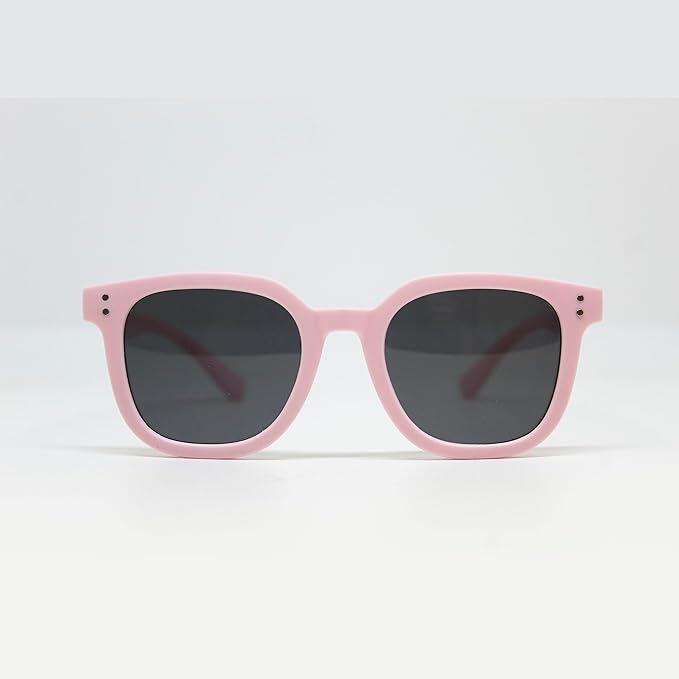 Gafas de sol - UV400 - Libre de BPA / Niño-Niña / Talla única (Rosa)