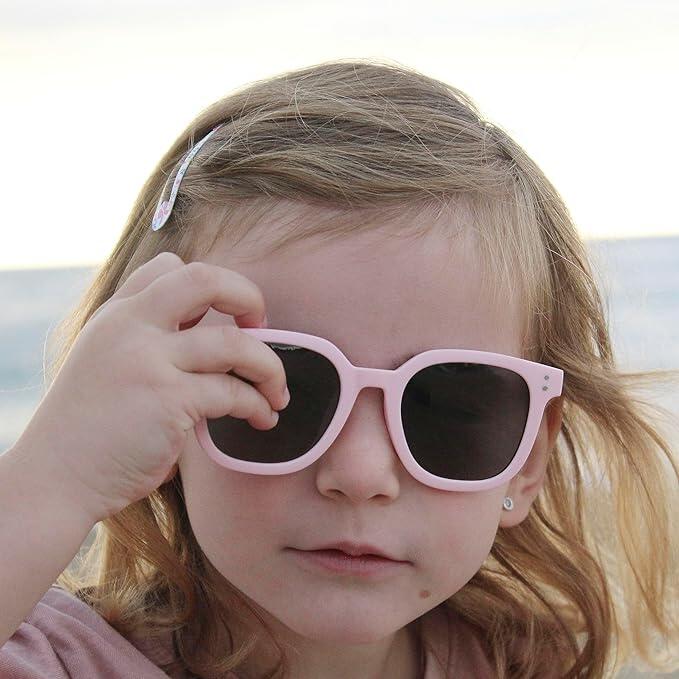 Lunettes de soleil - Enfants / Polarisées / UV400 (Rosa) 3/6