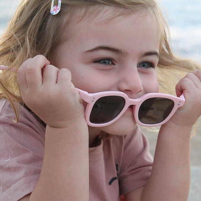 Lunettes de soleil - Enfants / Polarisées / UV400 (Blanc) 4/5