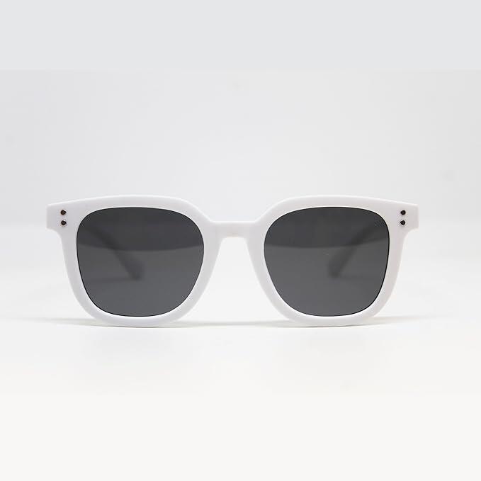 Gafas de sol - UV400 - Libre de BPA / Niño-Niña / Talla única (Blanco)