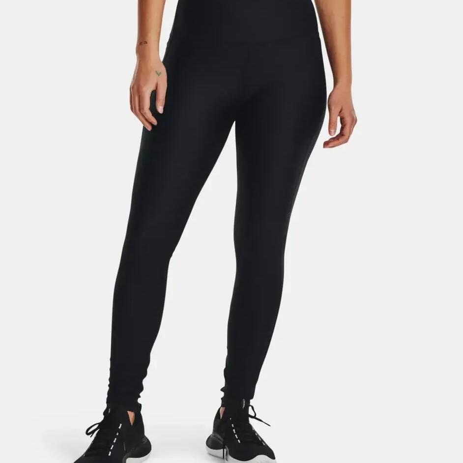 Womens/Ladies Performance High Waist Leggings (Black/White)