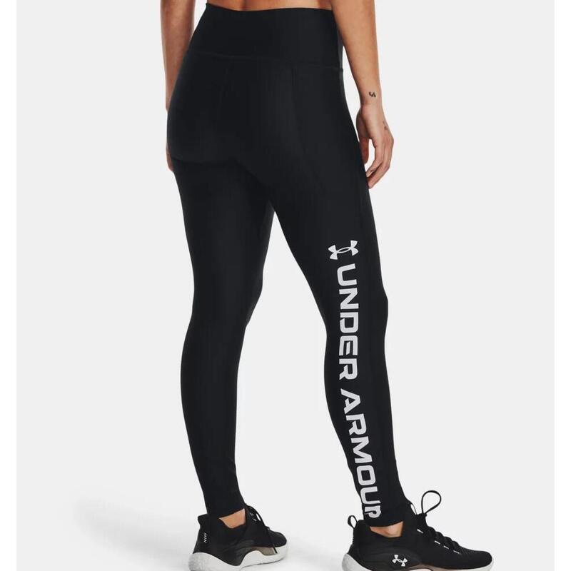 Leggings de fitness femeninos bajo armadura de marca