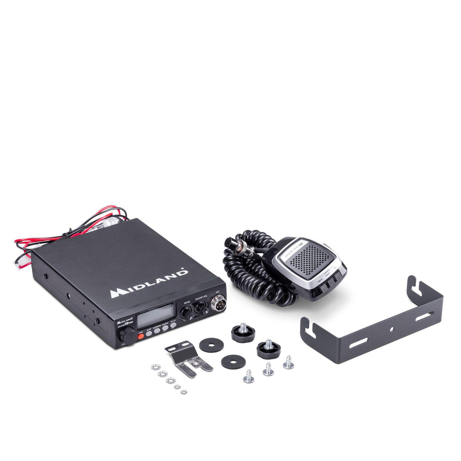MIDLAND ALAN 78 PRO — CB Multibanda Veicolare (1W/4W) Microfono 6 pin 2/7