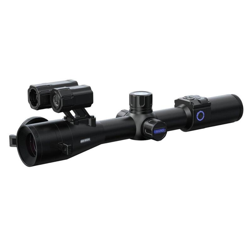 PARD puškohled noční vidění DS35-50 LRF 4x - 940nm s Laserovým dálkoměrem, černý