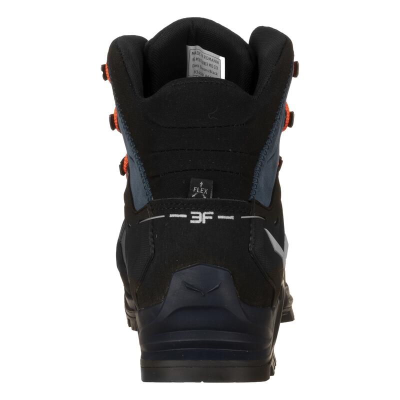 Buty wysokie męskie Mtn Trainer Mid Gtx - Dark Denim - Black