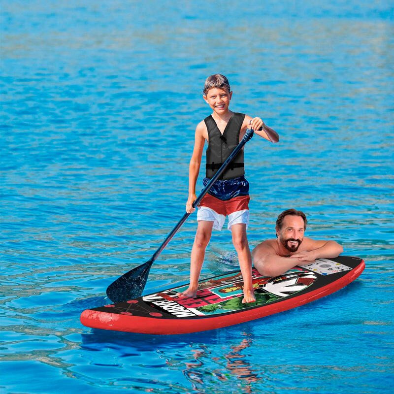 John Tabla paddle surf hinchable para niños Marvel Avengers