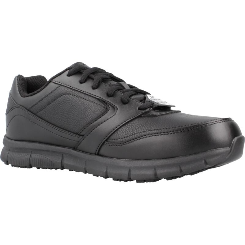 Schoenen Work Relaxed Fit: Nampa SR - 77156EC-BLK Zwart