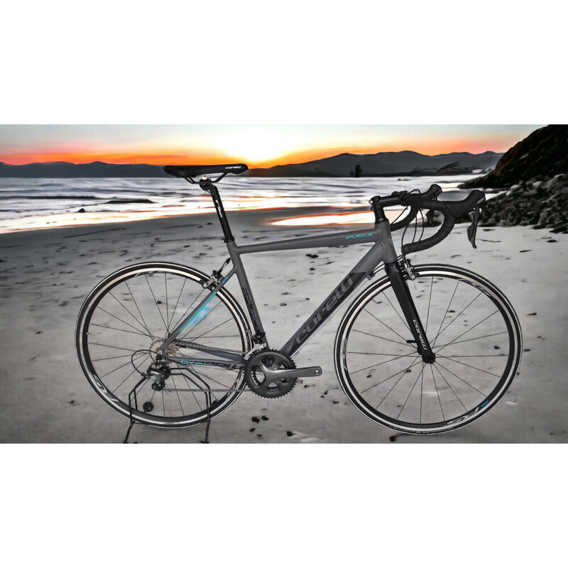 Corelli Spurcius 1.0 könnyűvázas fitness kerékpár 52 cm Grafit-Kék