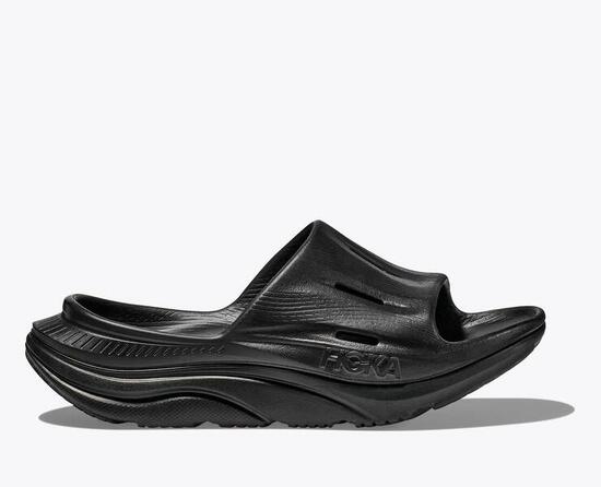 Chanclas Piscina Adulto HOKA Ora RecoverySlide 3 negro