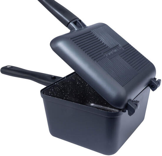 RidgeMonkey -Granite Edition Tiefe Pfanne & Grillplatte