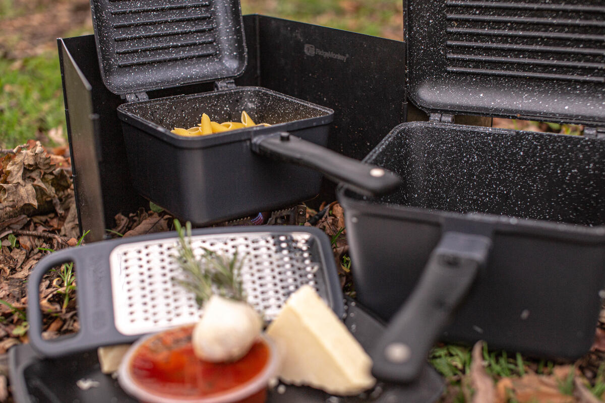 RidgeMonkey Connect Deep Pan & Griddle Granite Edition (RM778) 4/5