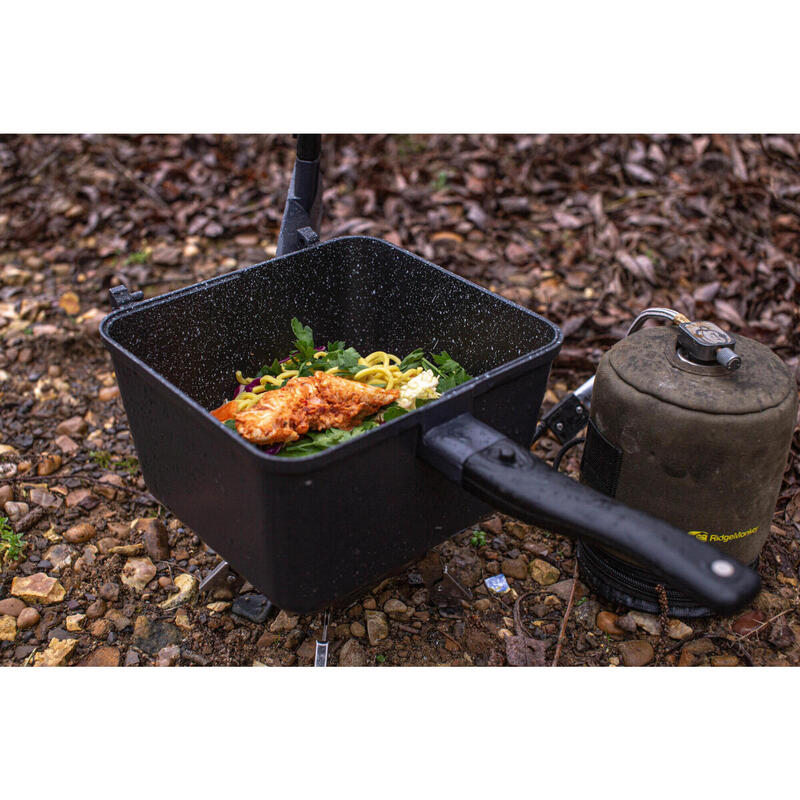 Set de produse RidgeMonkey Connect Deep Pan and Griddle Granite Edition