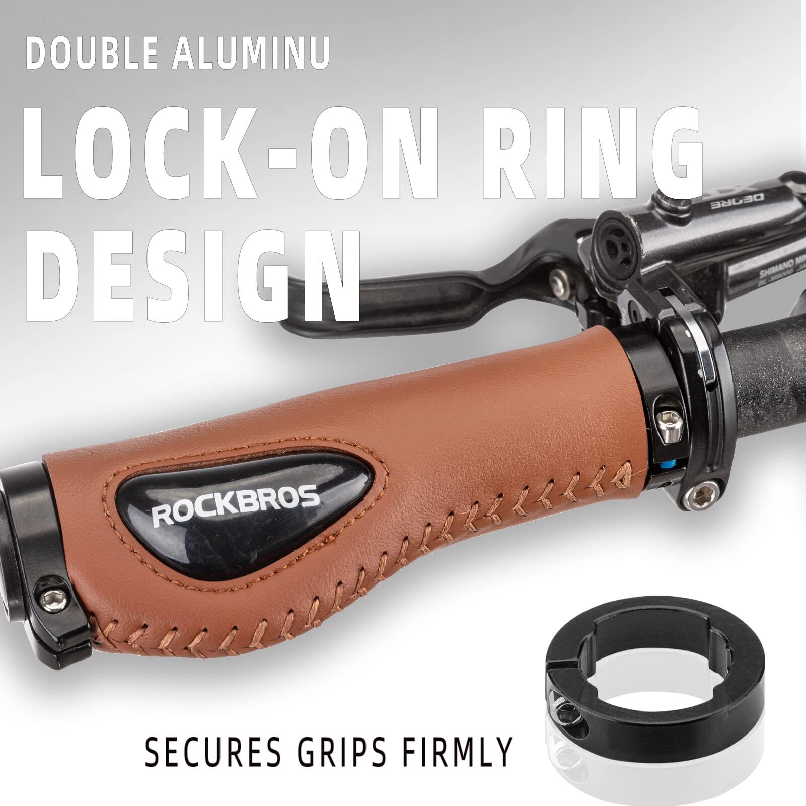 ROCKBROS Fahrradgriffe Lenkergriffe Anti-Rutsch 4/7