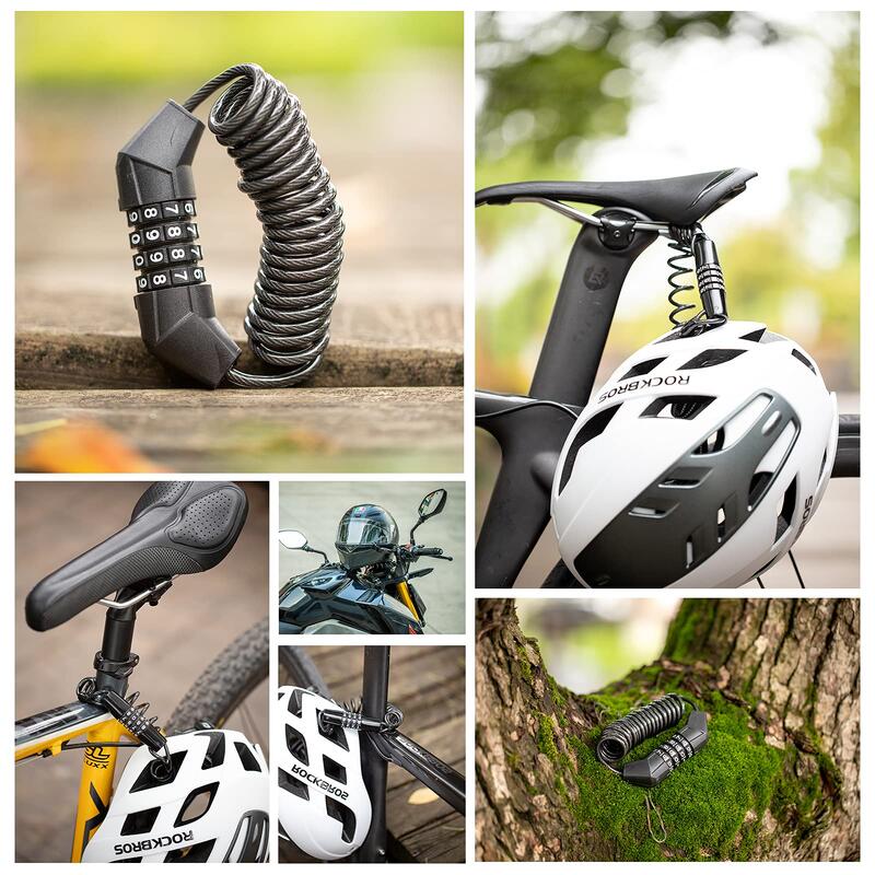 1 Pièces Antivol Velo Code,Antivol Code,Cadenas Velo Code,Bike Lock
