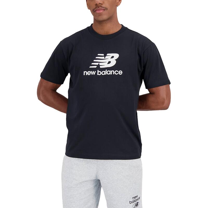 T-shirt Com Logótipo Empilhado New Balance Essentials