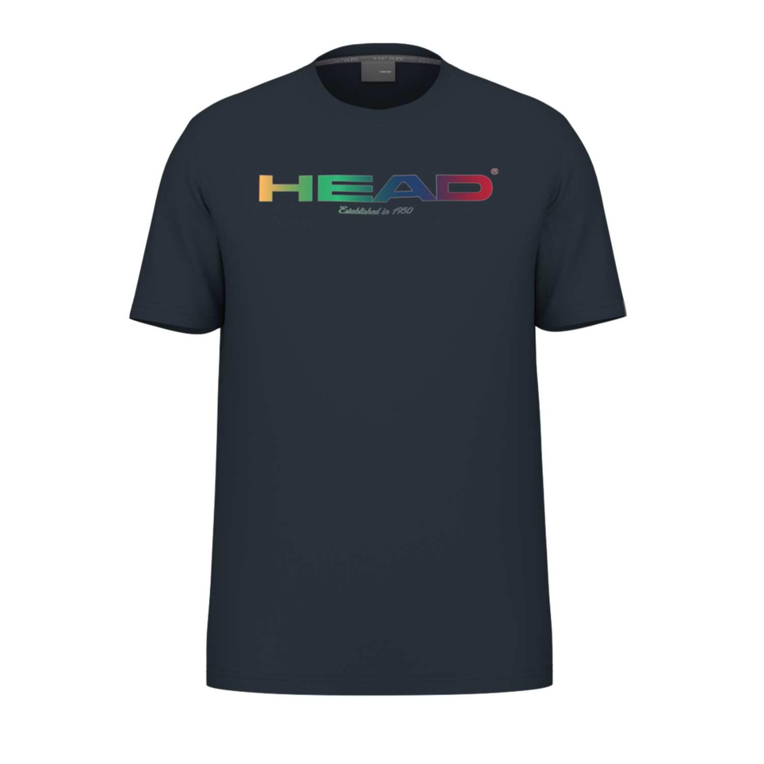 T-shirt head rainbow para homem 811644