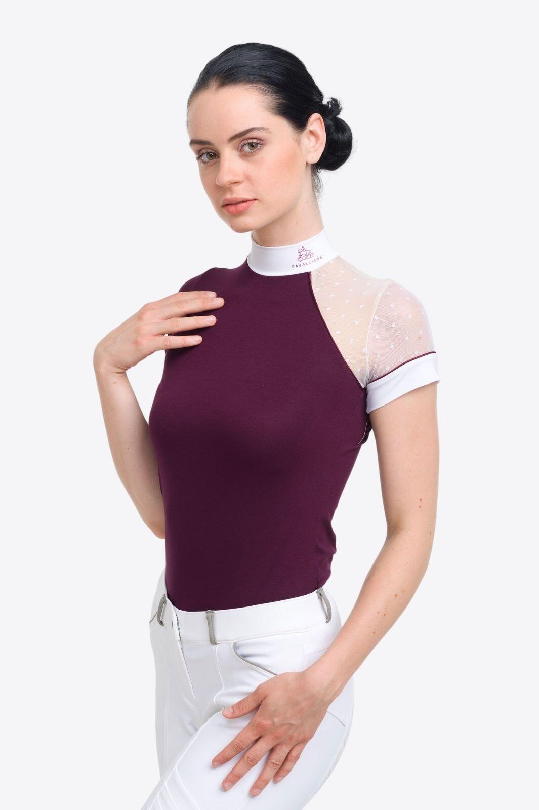 Turniershirt MODERN DAME - Kurzarm, Technische Turnierbekleidung 4/7