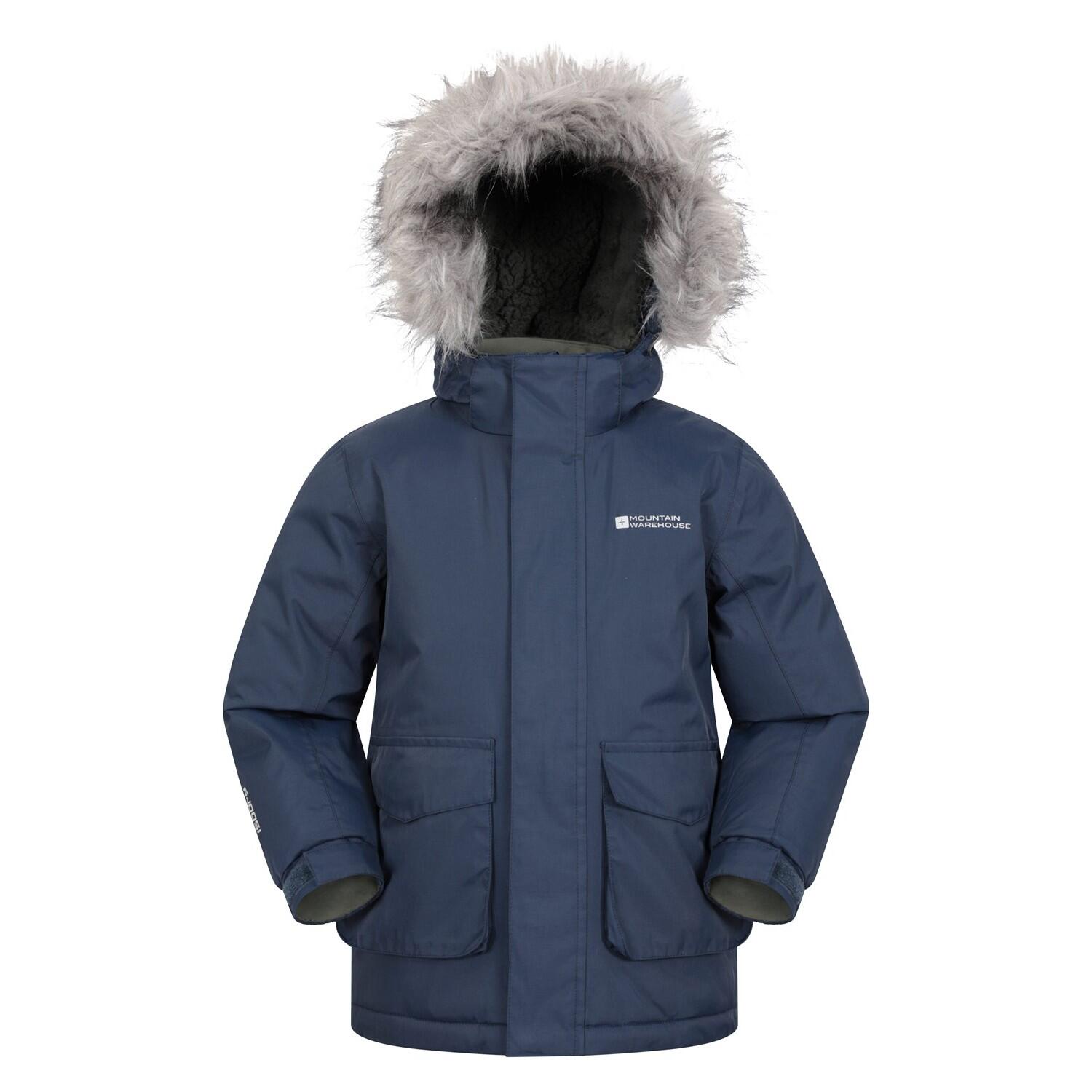 Mountain Warehouse Childrens/Kids Ranger Logo Water Resistant Jacket