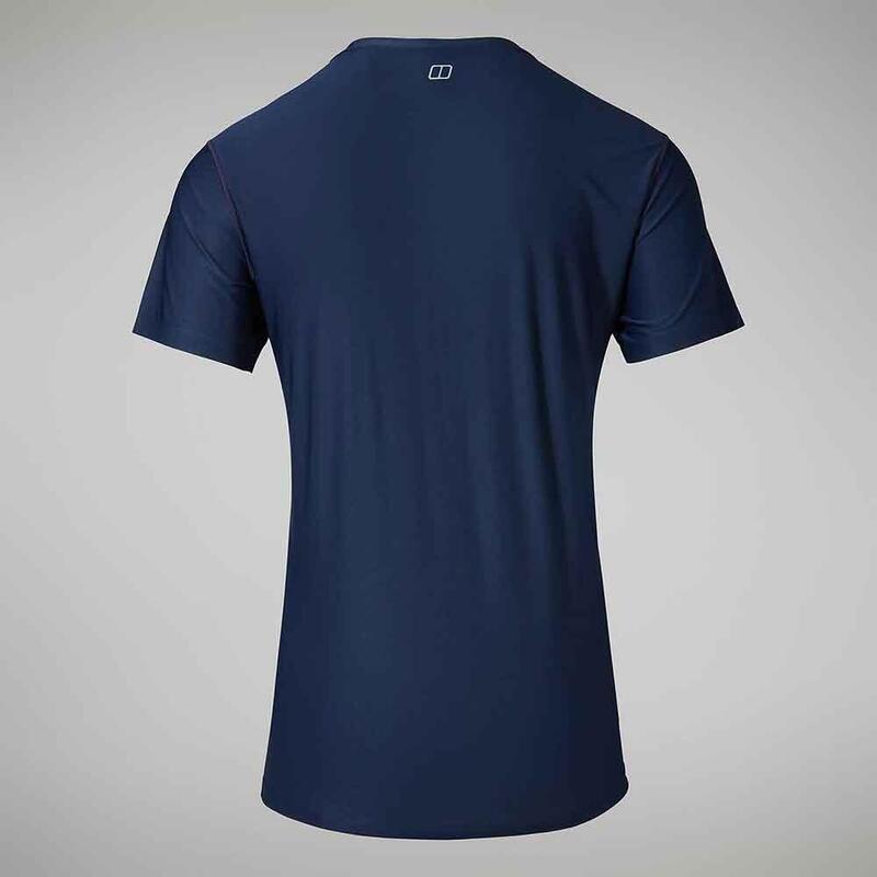 24/7 TECH BASECREW SS Men's Short Sleeve Quick-Dry T-shirt - Dark Blue