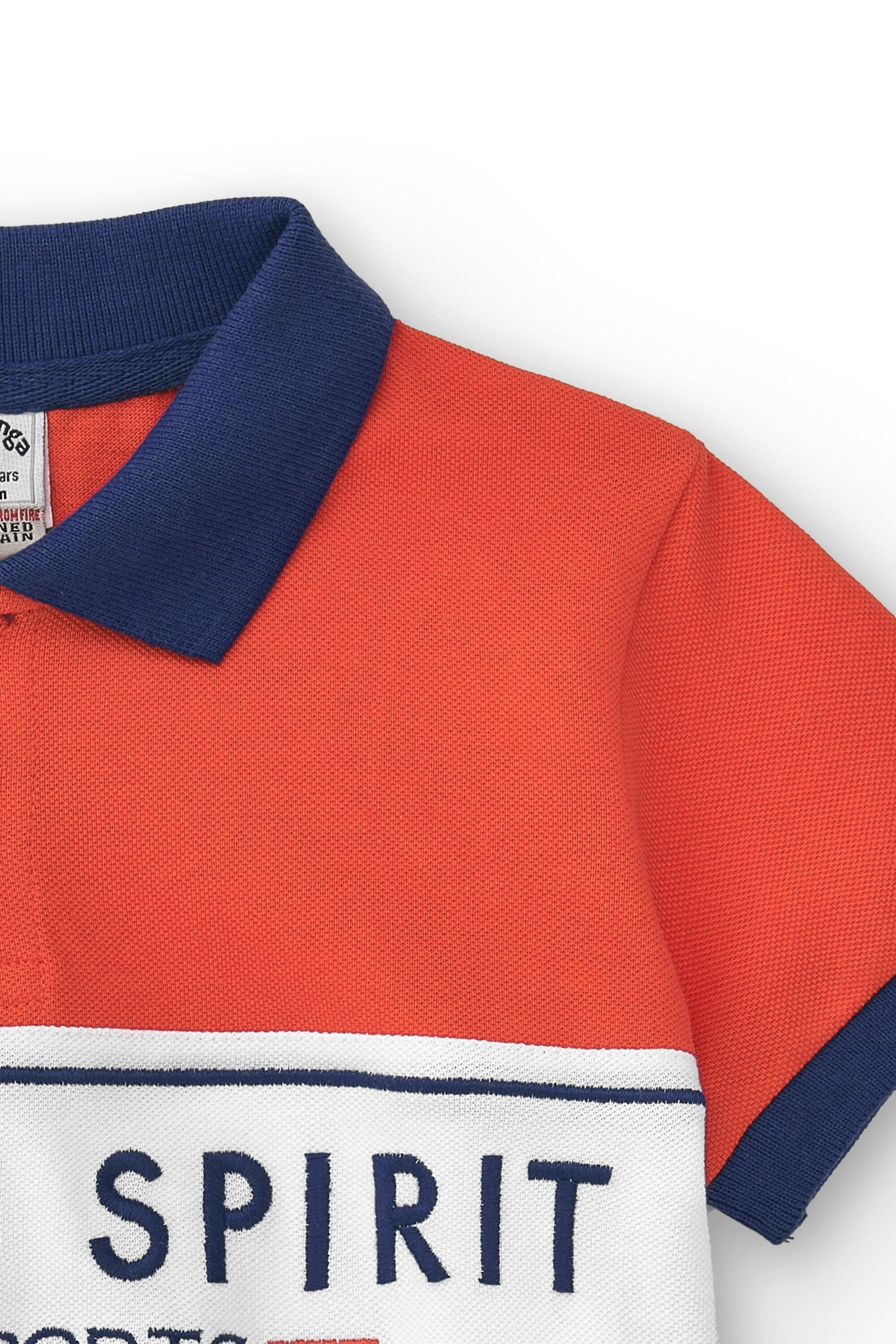 Polo de niño tricolor 5/5