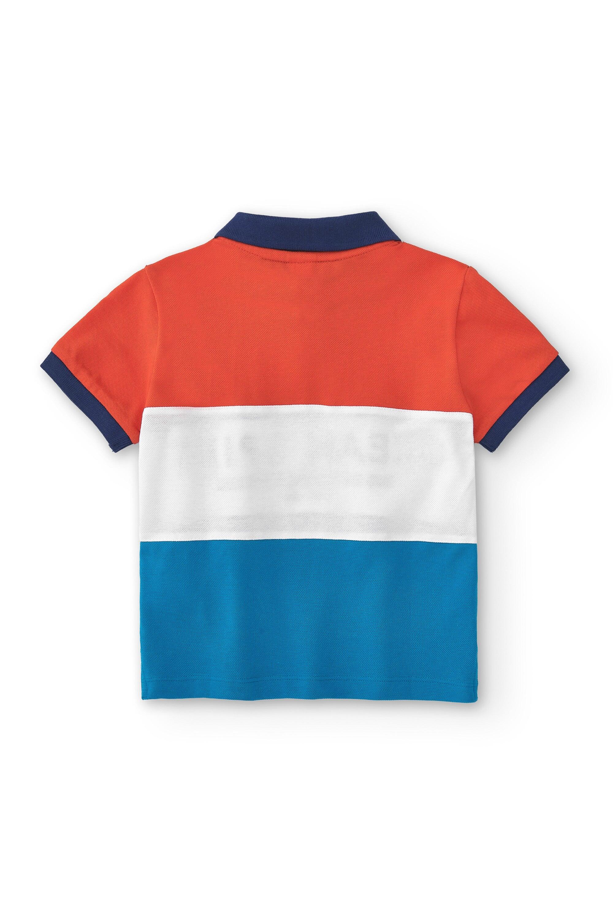 Polo de niño tricolor 4/5