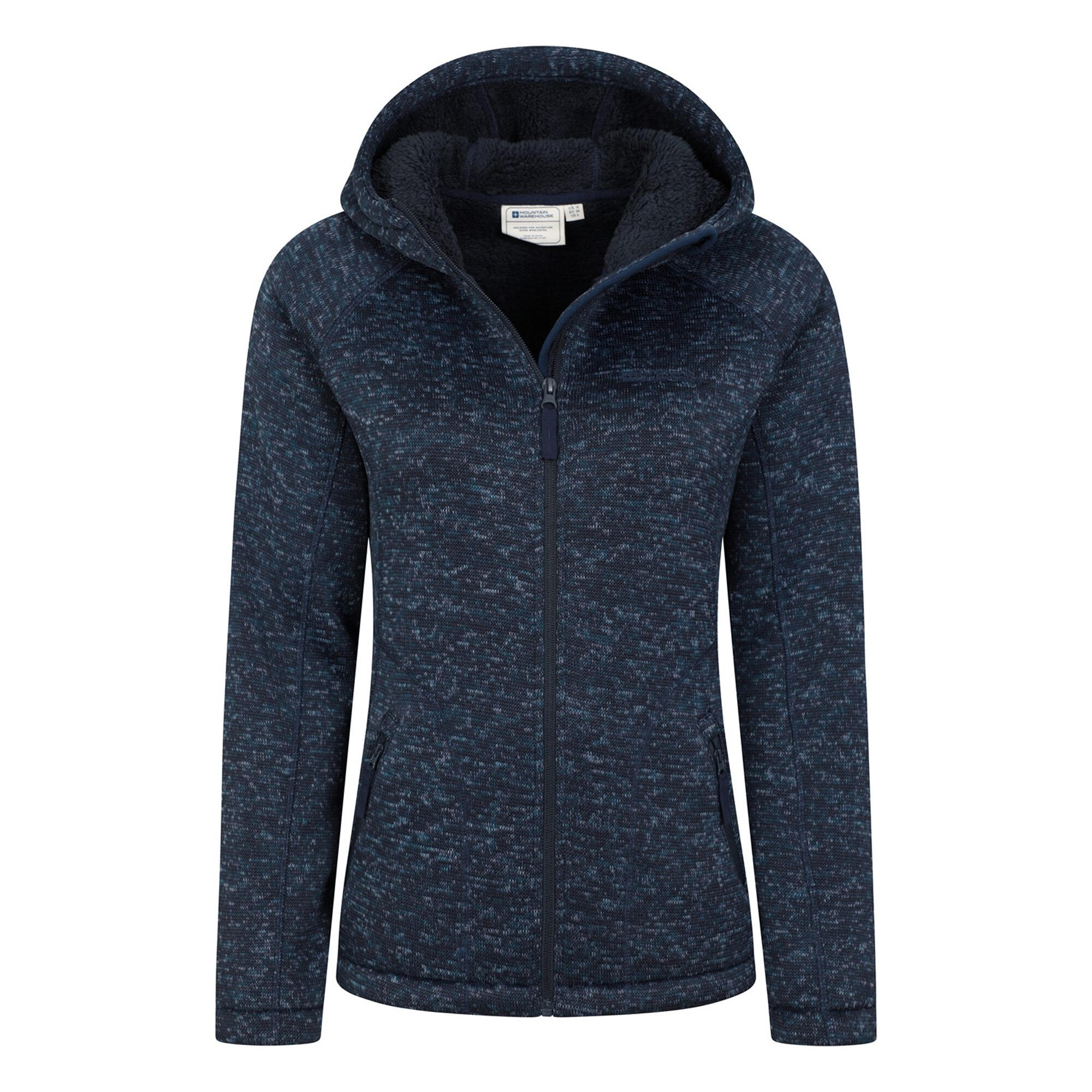 Mountain Warehouse Womens Ladies Nevis Full Zip Hoodie