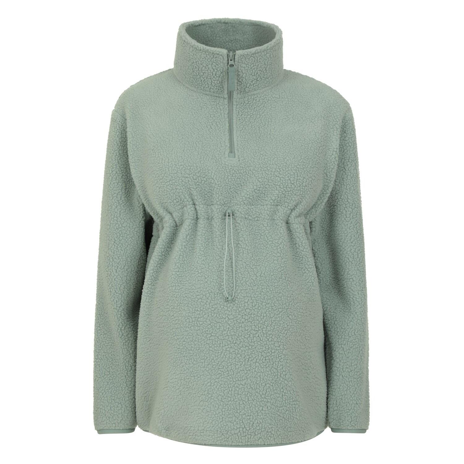 Mountain Warehouse Womens/Ladies Cosy Sherpa Half Zip Maternity Fleece Top
