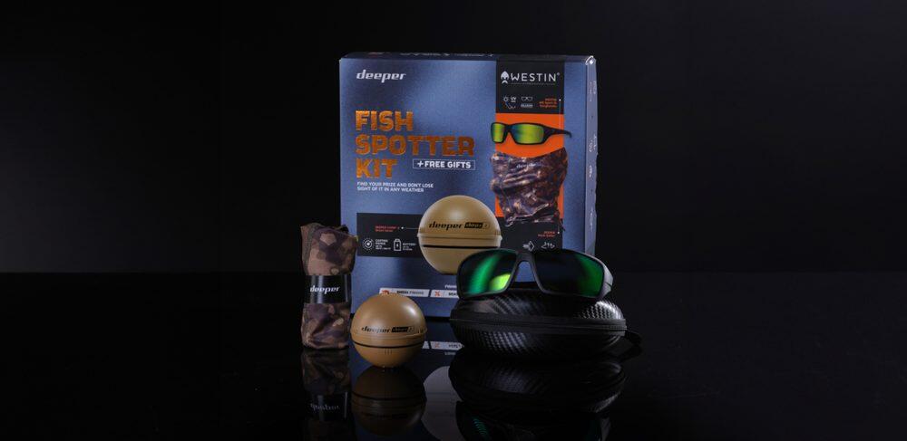 Deeper Chirp+ 2 Winter Bundle Angel-Echolot + Brille + Nackenwärmer 2/5