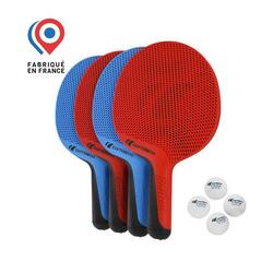 SOFTBAT PACK QUATTRO (4 raquettes et 4 balles)