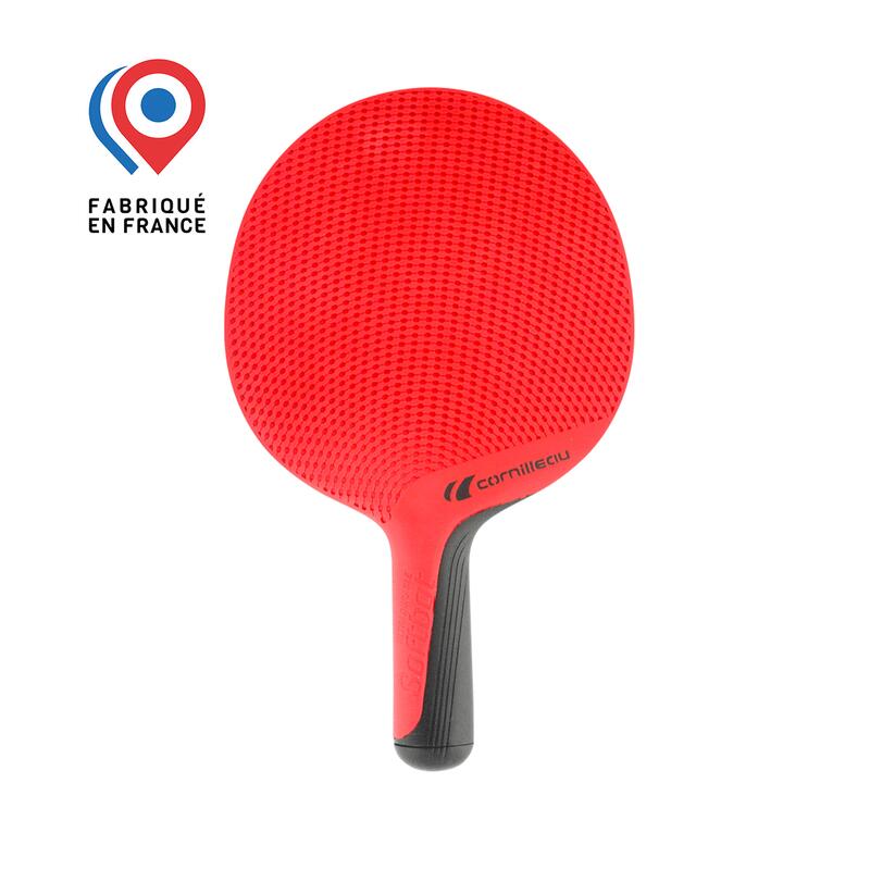 Raqueta de tenis de mesa para exterior Softbat Roja