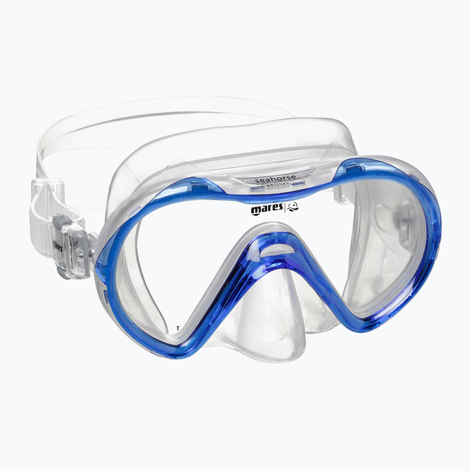 Combo Snorkeling Niño 8-14 años Seahorse Máscara Silicone Tubo Semi-Seco 2/4
