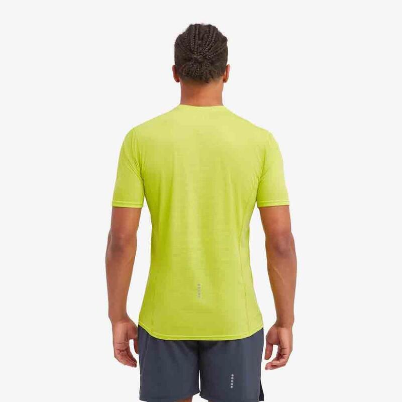 Dart Nano Men's Quick-Dry Short Sleeve T-Shirt - Yellow