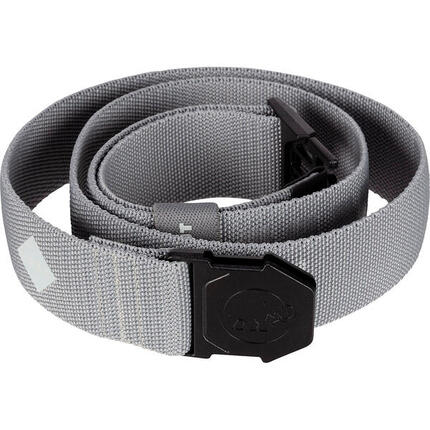 Ceinture Mammut Alpine Belt noire textile 100% polyester 110 cm boucle plastique