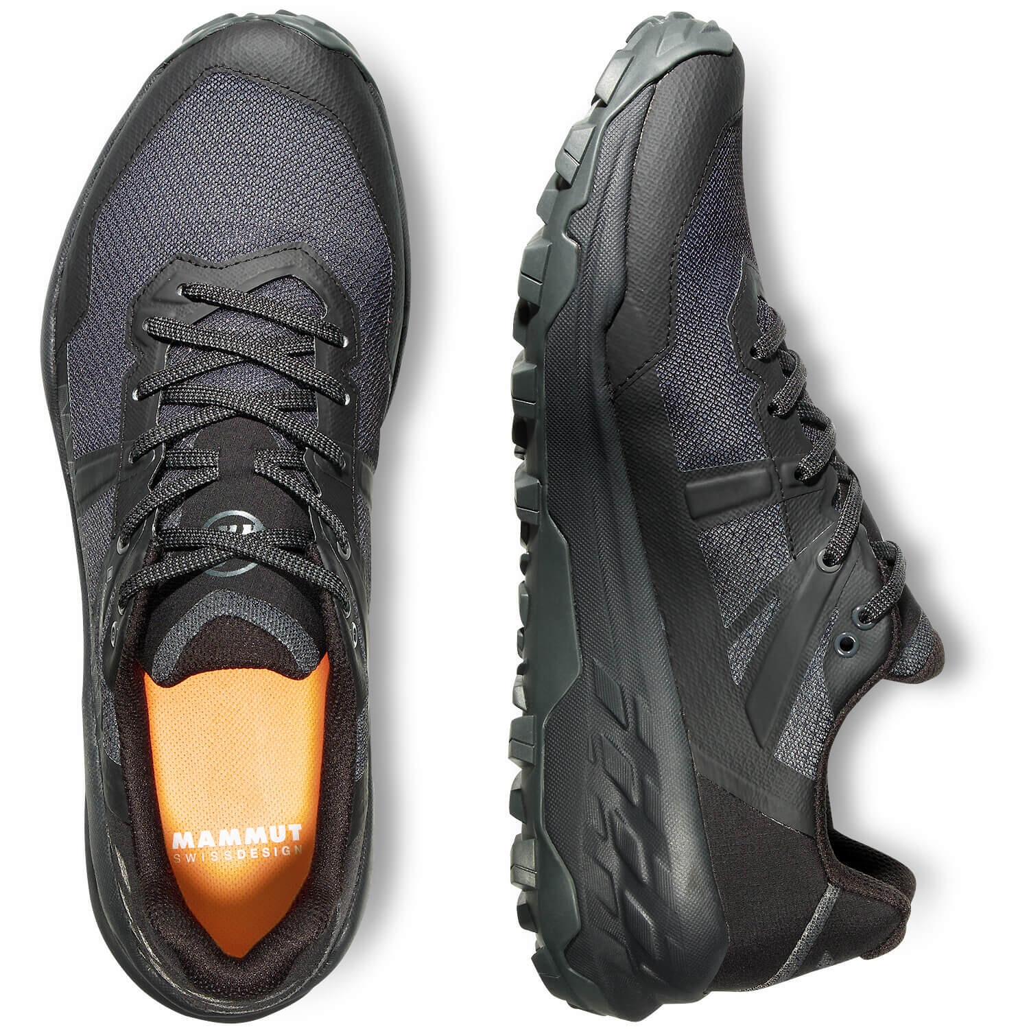 Zapatos de senderismo Mammut Sertig II Low GTX hombre negro GORE-TEX EVA 7 mm 5/5