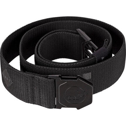Ceinture Mammut Alpine Belt noire textile 100% polyester 110 cm boucle plastique