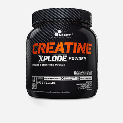 Creatine xplode - orange - 500 gram (3 maanden)