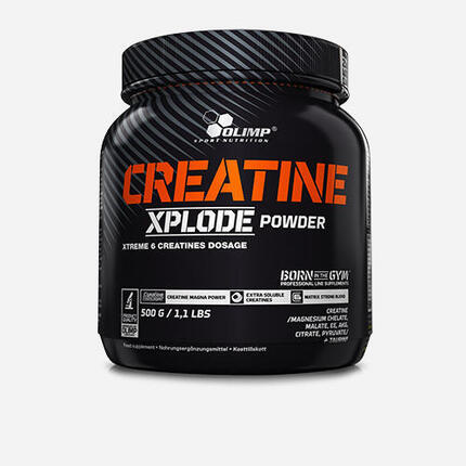 Creatine Xplode - Orange - 500 gram (3 maanden)