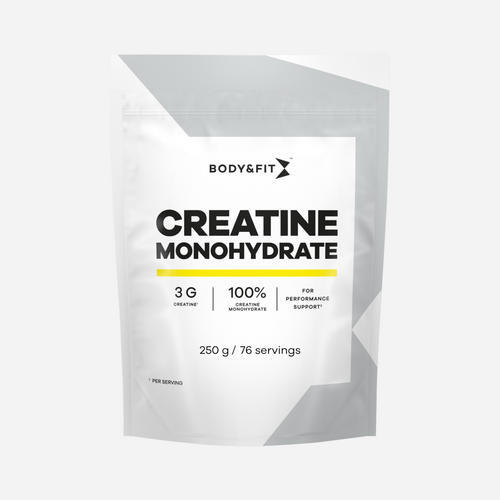 BODY&FIT Creatine Monohydraat - Neutraal - 250 gram