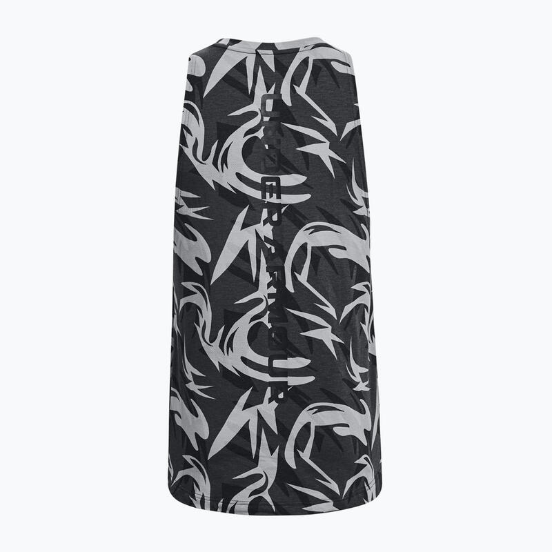 T-shirt da basket da uomo di Under Armour Baseline Print Tank