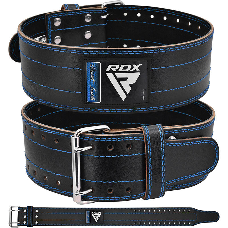 Ceinture d halterophilie RD1 100 Cuir Noir M RDX SPORTS Decathlon