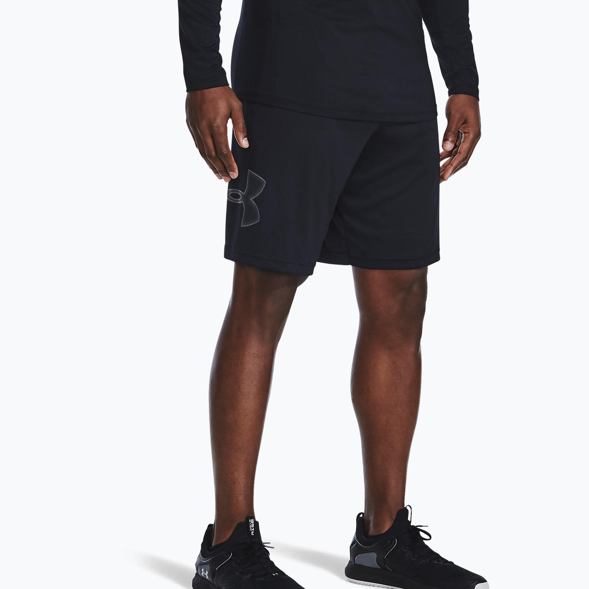 Under Armour Men's Tech Graphic Shorts - Black 3/5