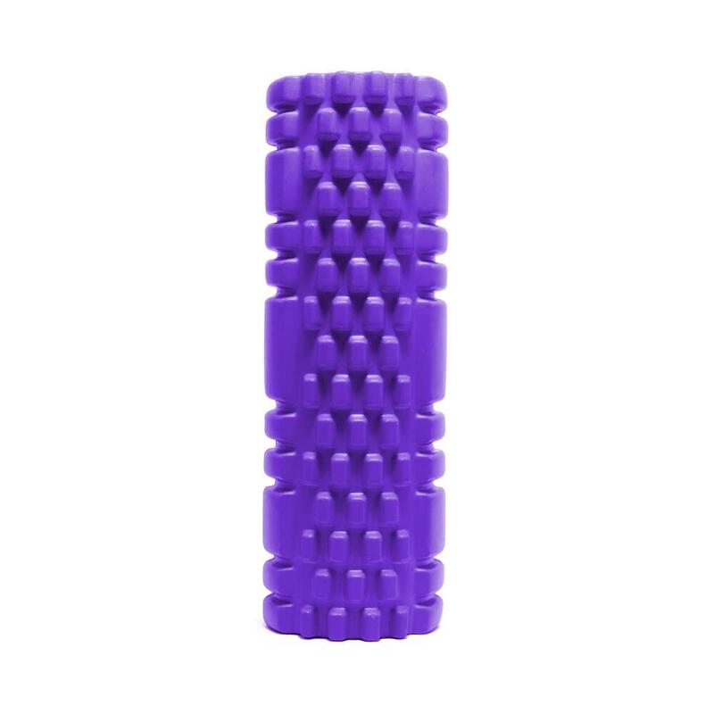 Small Hollow 瑜伽健身滾筒 - 紫色