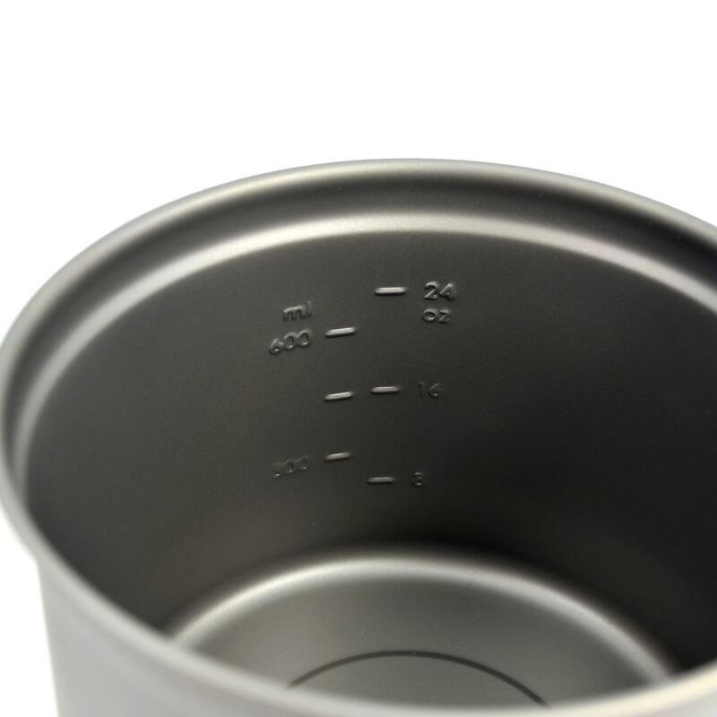 Toaks Casserole en Titane 900ml - Diamètre 11,5 cm