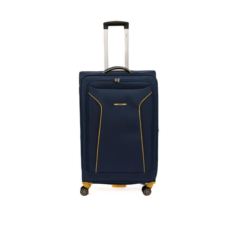 Troler Lamonza Cruise, 78x47x29 cm, 3.5 kg, expandabil 30%, bleumarin